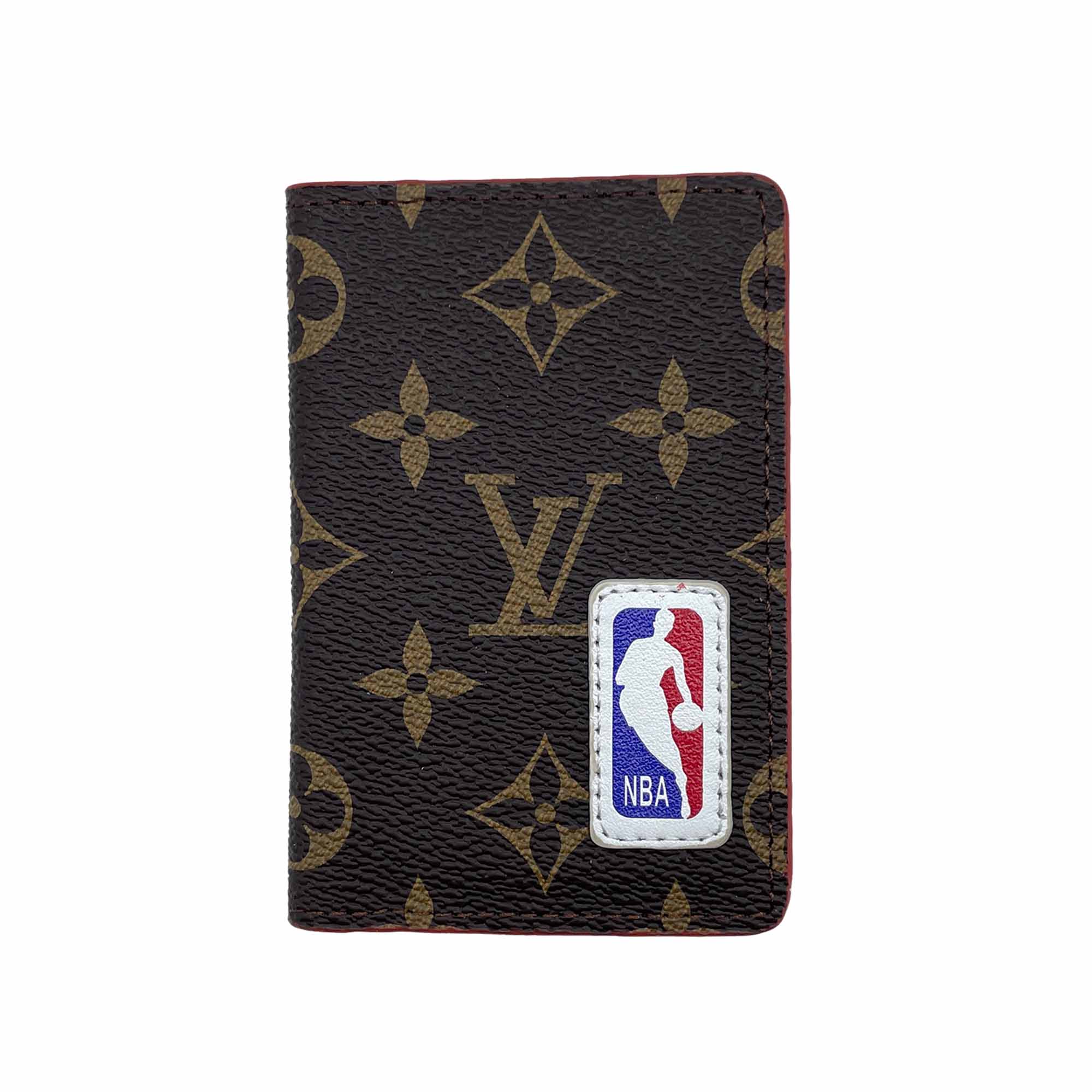 LV Cardholder Supreme Canvas Braun – LV Logo Muster – 1